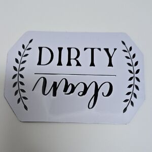 🦋 Reversible Dirty Clean Magnet